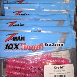 Grubz soft plastic baits by Z MAN