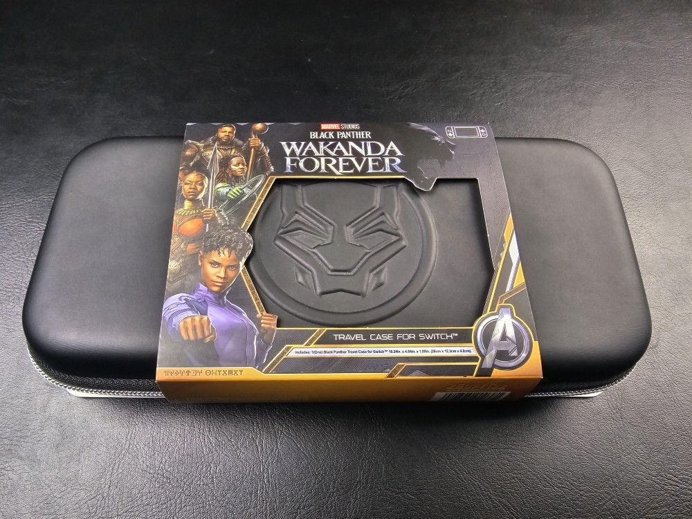 Marvel Black Panther Wakanda Forever Switch Travel Case For Switch