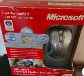 Microsoft Comfort Optical Mouse 3000
