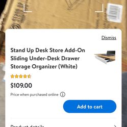 Desk Store Add On Desk Drawer 