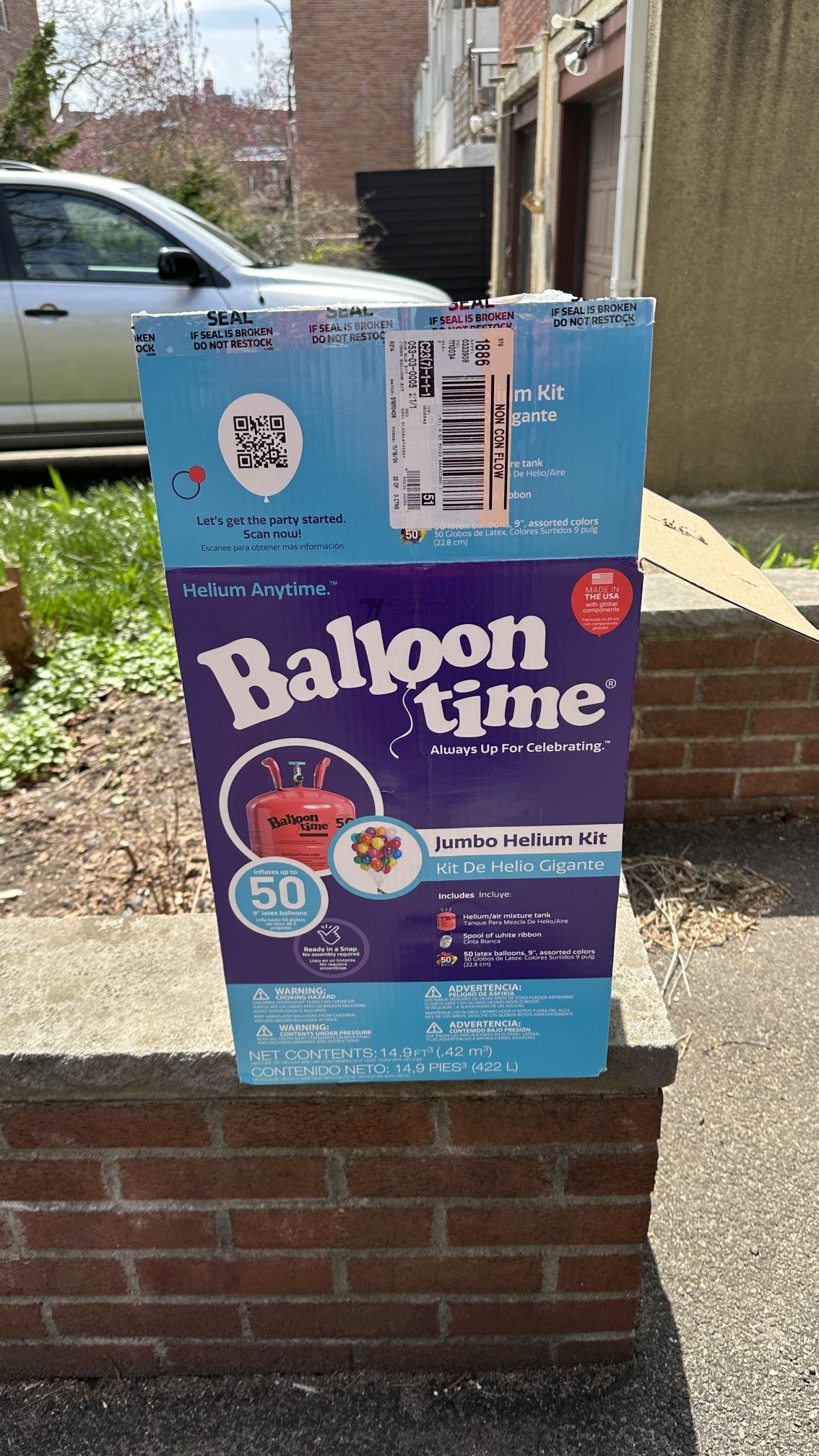 Helium Balloon Kit