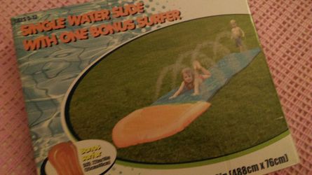 New sealed box. Water slide 16'