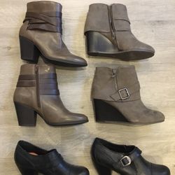 Lot Of Women’s Booties Size 7