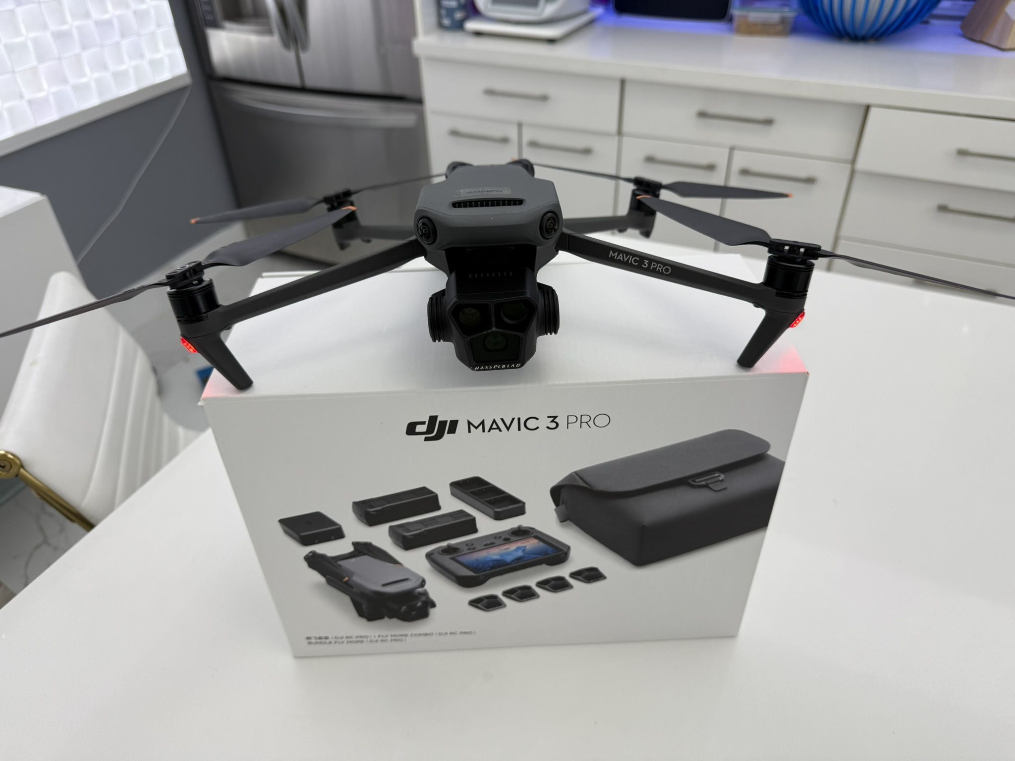 Up for sale is a DJI Mavic 3 Pro Fly More Combo with Smart Controller