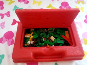 Vintage legos original box and original legos in it