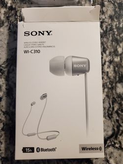 Wireless Sony headphones
