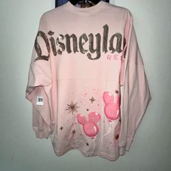 Disney Spirit Jersey pink with sequins new women small