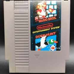 Super Mario Bros Brothers Nintendo Entertainment System NES Game Cartridge