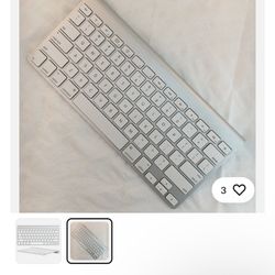Apple Blue Tooth Wireless Key + Mouse 