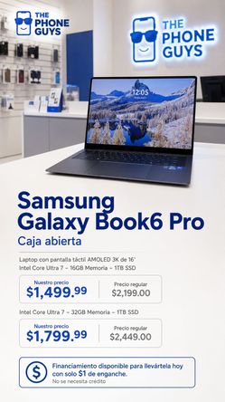 Samsung - Galaxy Book6 Pro - Copilot+ PC - 14" 3K AMOLED Touch Screen Laptop