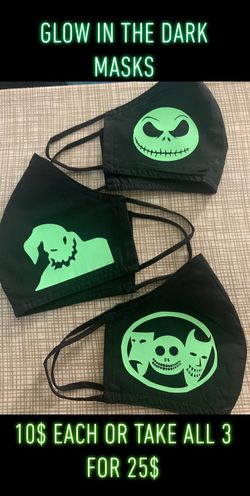 Nightmare before Christmas Face Masks