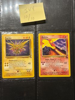 Pokémon Trading Cards Lot of 2