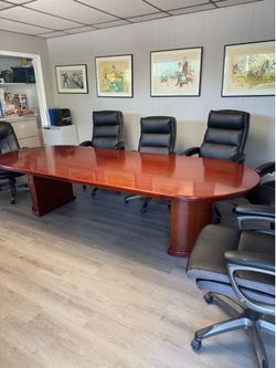 Conference Table and Chairs