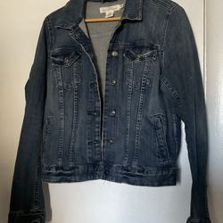 Size 14 H&M Jean Denim Jacket Label Of Graded Goods L.O.G.G. XL Coat