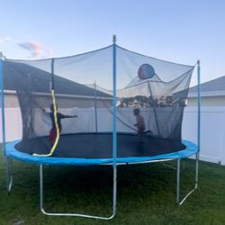 16 FT Trampoline Only 2 Years Old 