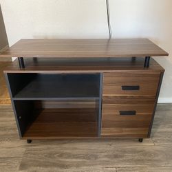 2-Drawer Office Desk stand - 16x39x29H