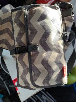 Well Loved Skip Hop Diaper Bag And Changing Pad  Thumbnail