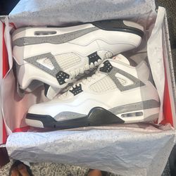 Jordan 4 White Cement Size 11