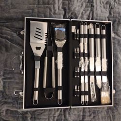 BBQ Set Stainless Steel All Brand New 