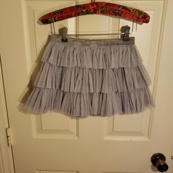 Grey3tiered Tutu/skirt Waist24 In×12seemore