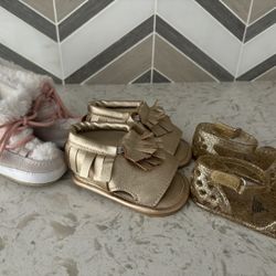 6-12M Baby Girl Shoes Sandals Boots
