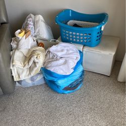 Miscellaneous Blankets Towels And Baskets