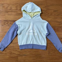 EUC Reebok girls Hoodie size M 7/8