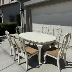 Antique Table & Chairs 