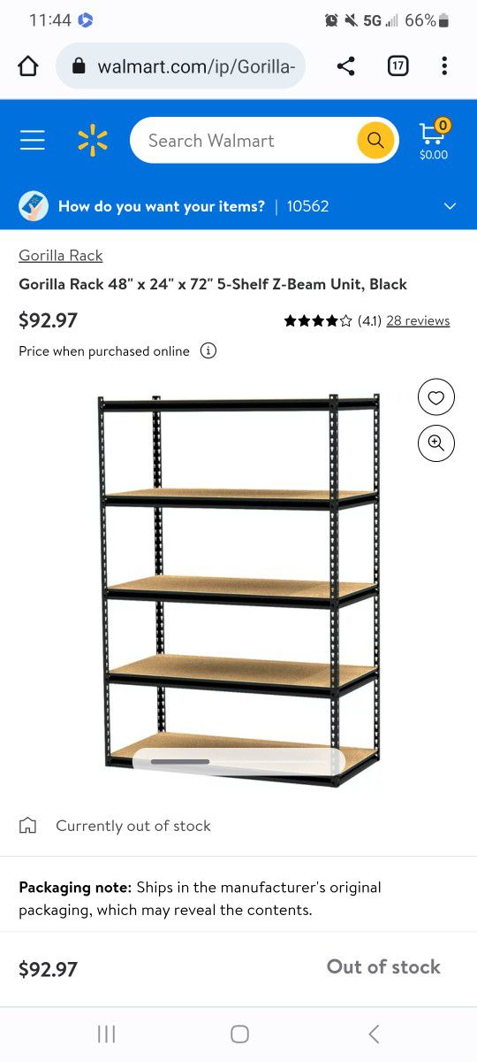 6 Gorilla Rack Shelfs For Garage for Sale in San Marcos, CA - OfferUp