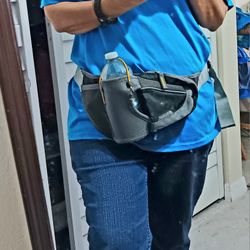 WALKING WAIST BELT PACK WITH BOTTLE HOLDER