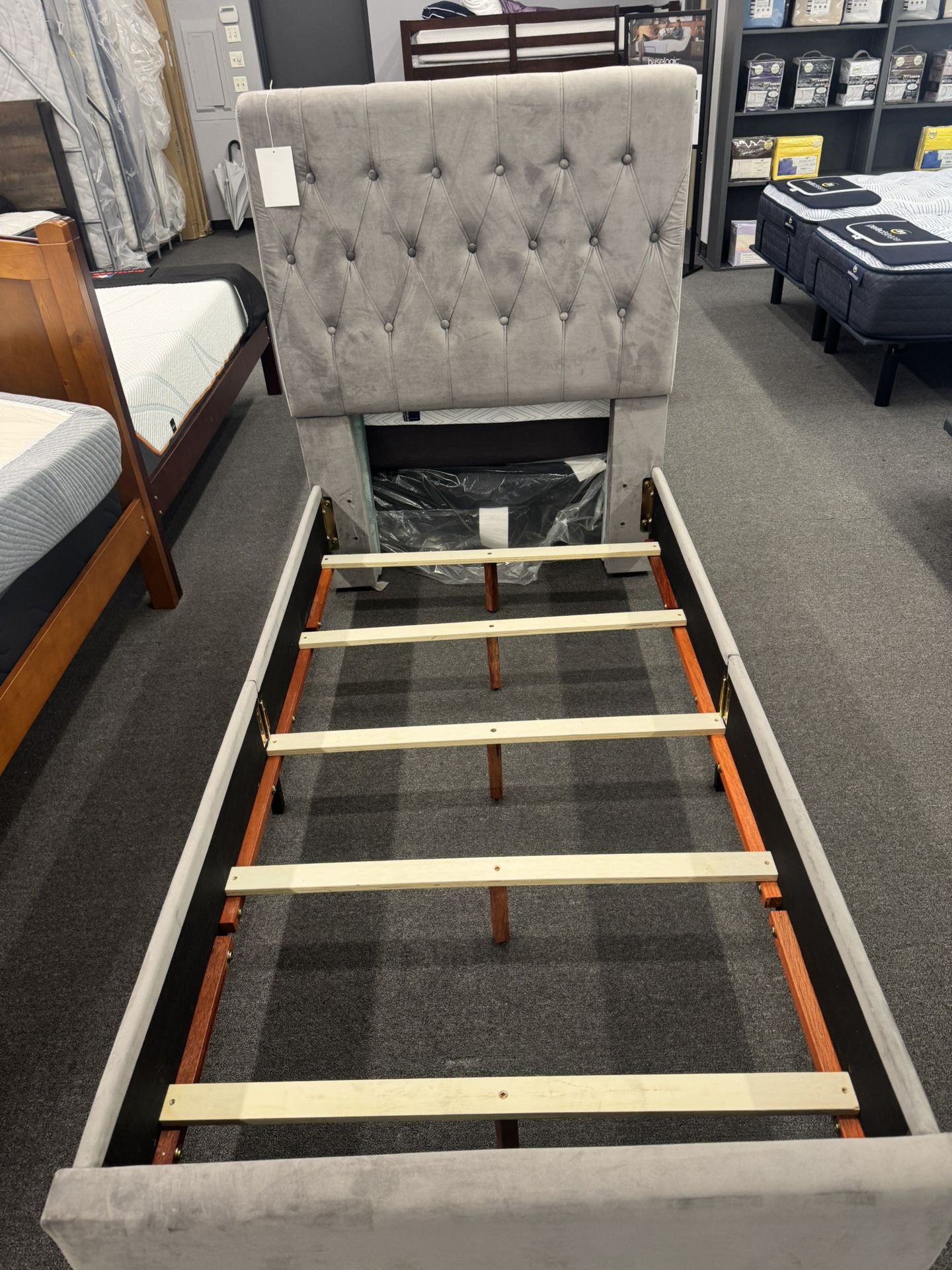 Brand New Twin upholstered Bed Frames