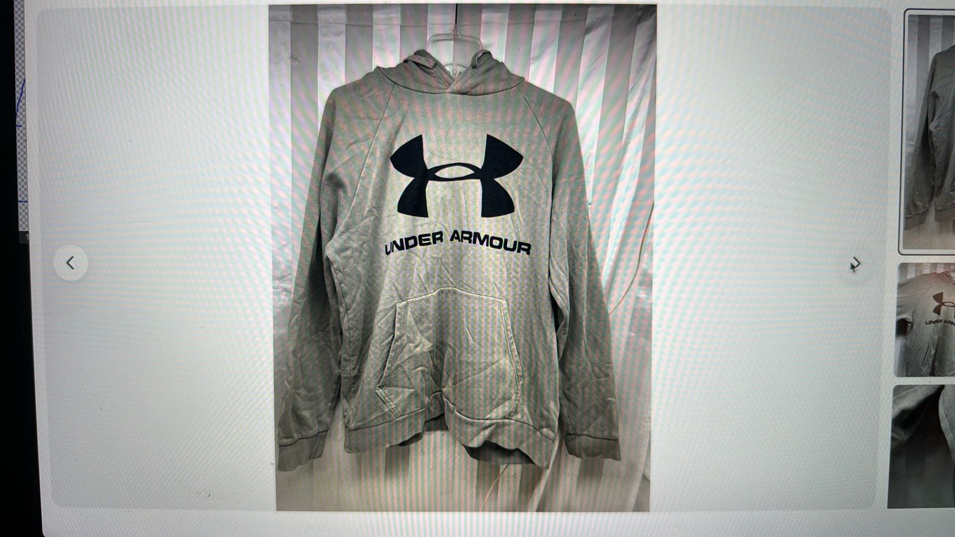 New Under Armor Hoodie Sweatshirt Large