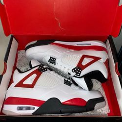 Air Jordan 4 Retro Red Cement