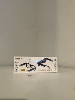 AIMB-V3 Black Smart Glasses