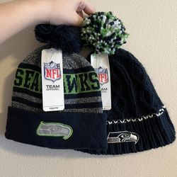Seattle Seahawks Apparel 2pk Youth Beanies