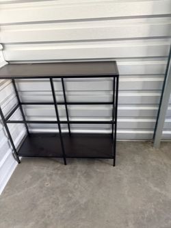 (2) IKEA Vittsjo shelves