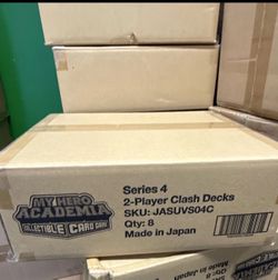 My Hero Academia CCG Sealed Cases – Series 4 Clash Decks