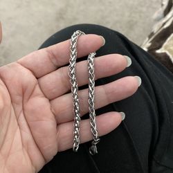Mens Fashion Stainless Steel Bracelet 