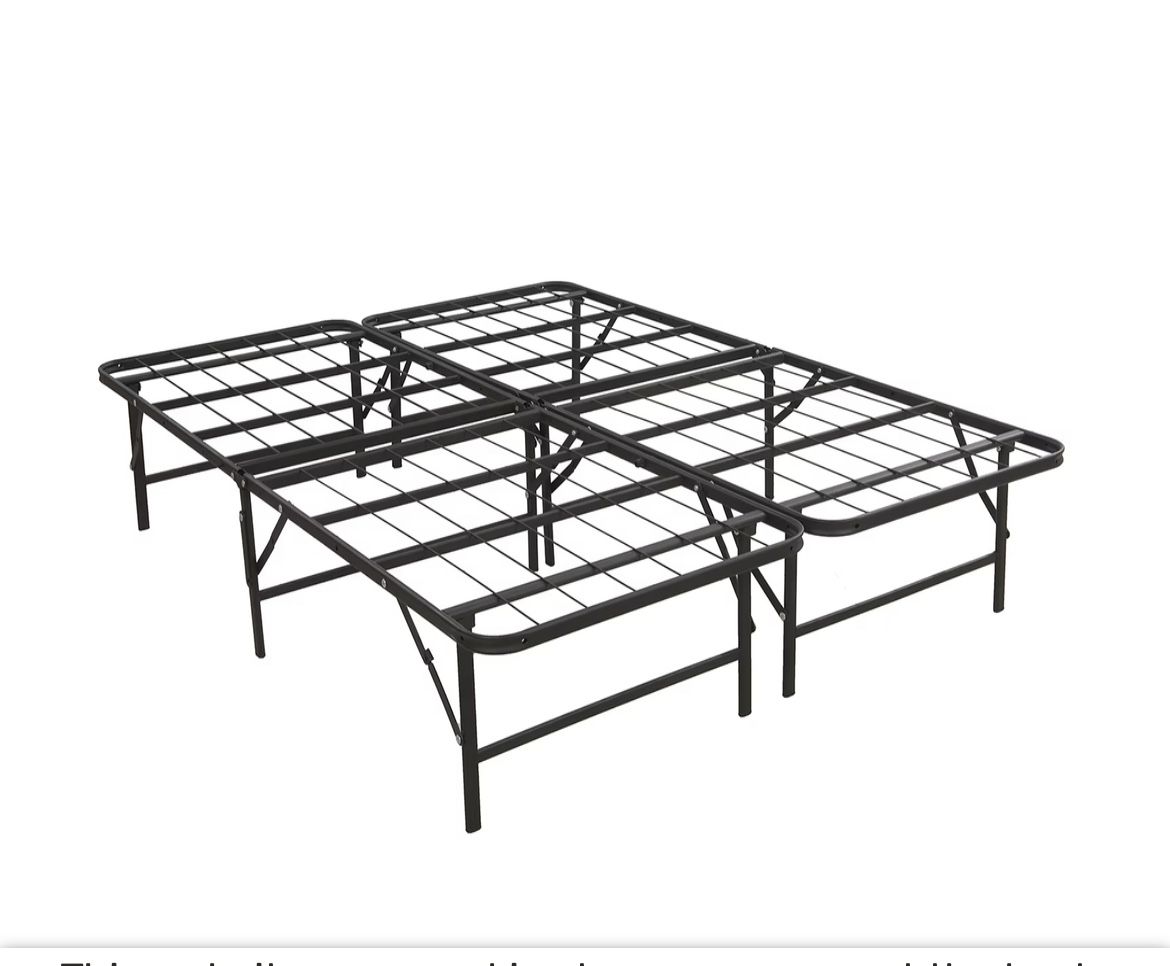King Size Bed Mattress Frame Metal