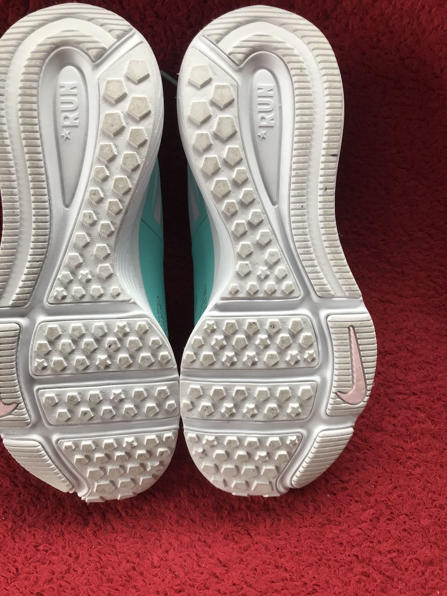 Nike, rainbow and black Converse Sneakers