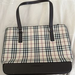 Burberry Nova Check Hand Bag 
