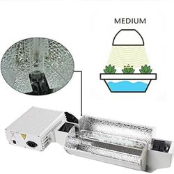 Brand New 240V 1000W Ballast Double End DE Hydroponic Grow Light Kit Adjust Fixture Kit