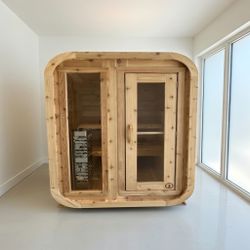 2026 Sisu Charlie Cabin Sauna New 3-4 Person 220-240V - CA, USA