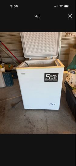 Never used freezers little dusty from sitting in my garage both work excellent