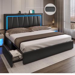BRAND NEW CALI KING SIZE BED FRAME 