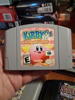 Nintendo 64 Kirby the crystal showers authentic $35.Pick up in glendale