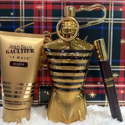 Jean Paul Gaultier Le Male Elixir Perfume Set 