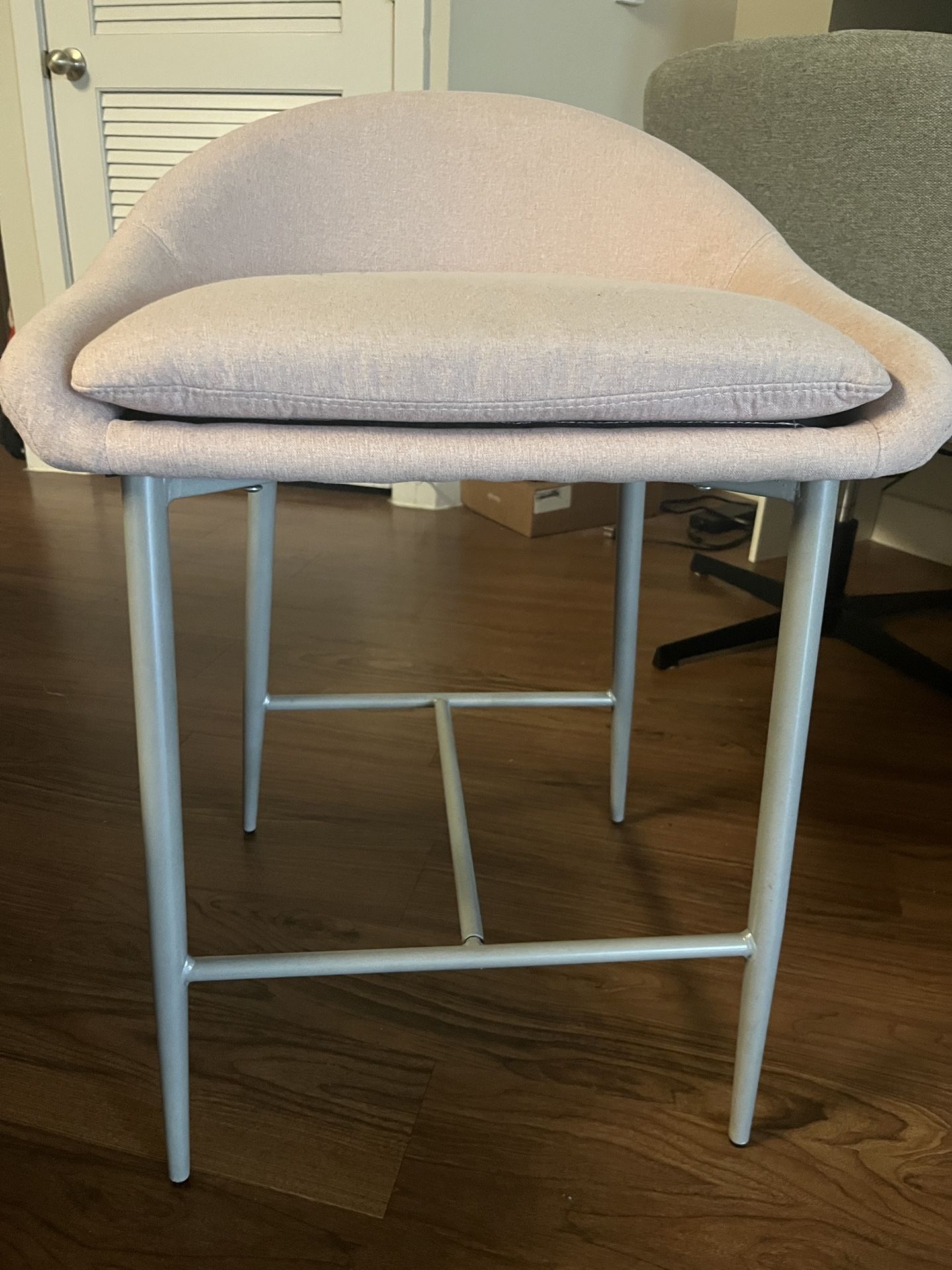 Barstools, Ottoman and Coffee Table