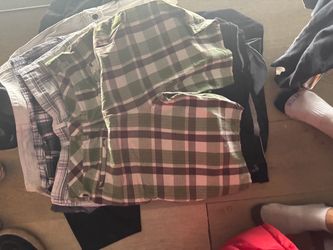 plaid shorts