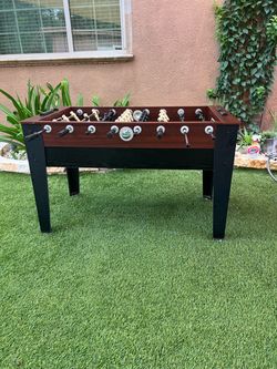 Foosball Table with Players